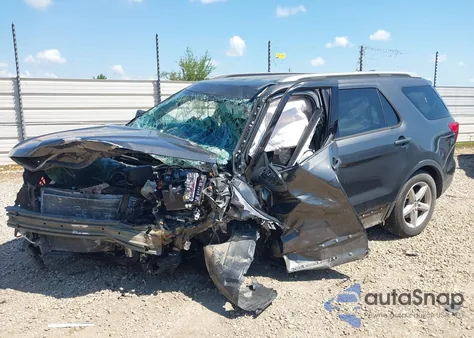 2018 Ford Explorer Xlt z USA, uszkodzony, nr VIN 1FM5K7D8XJGA30135